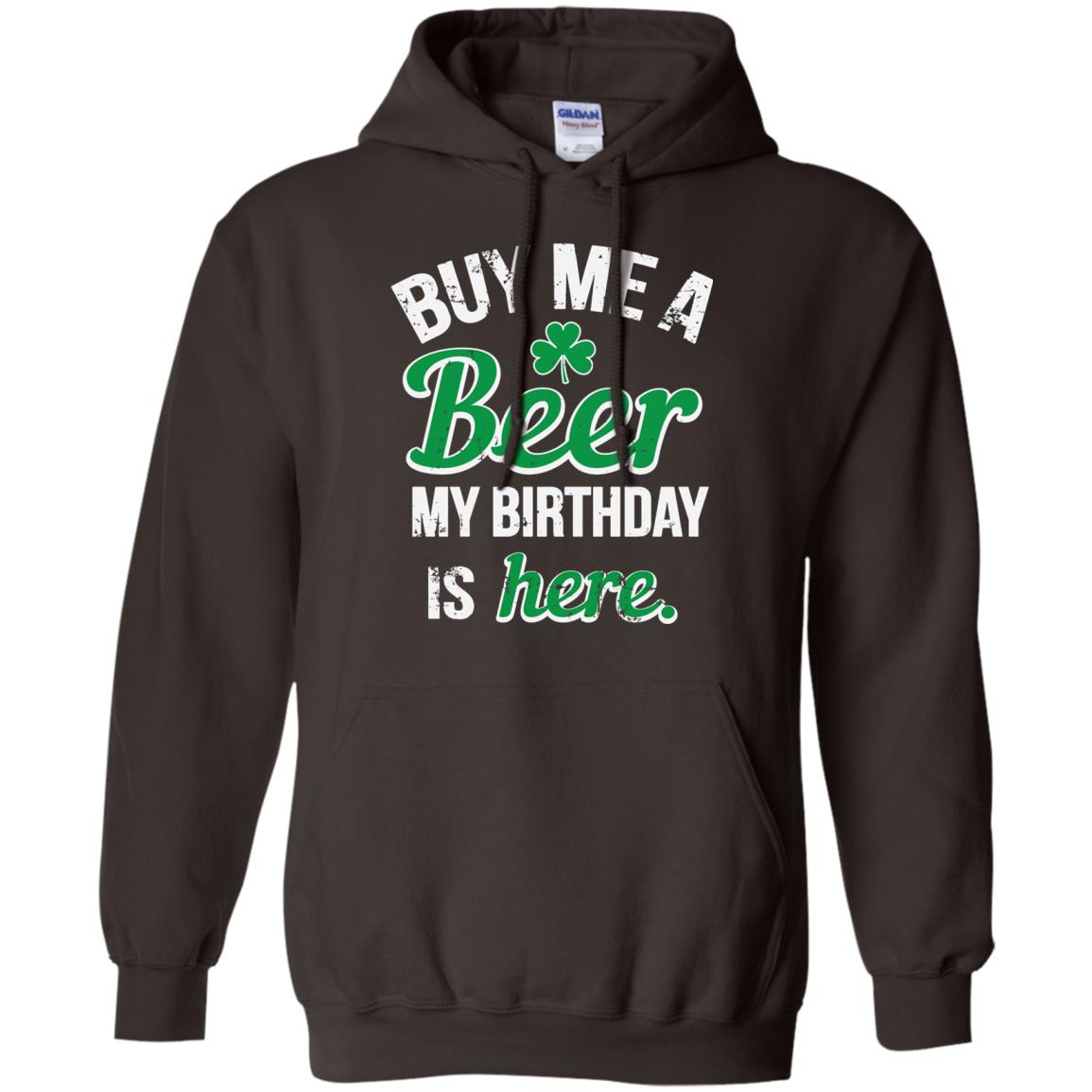 Buy Me A Beer Saint Patricks Day T-shirt Dark Chocolate