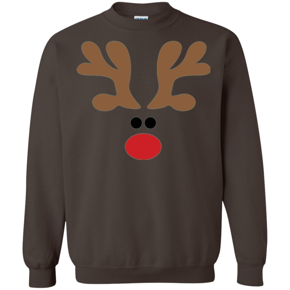 Christmas T-shirt Reindeer Dark Chocolate
