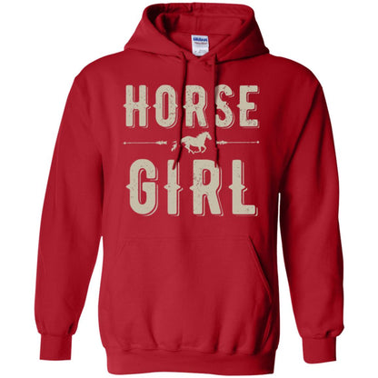 Horse Girl T-shirt Red