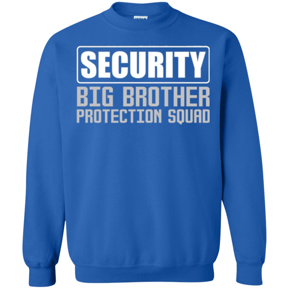 Family T-shirt Security Big Brother Protection Squad Royal