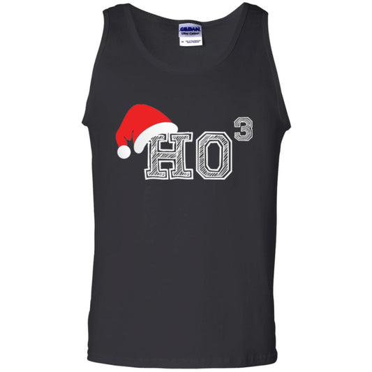 Christmas T Shirt Ho Ho Ho X 3 Third Power Black