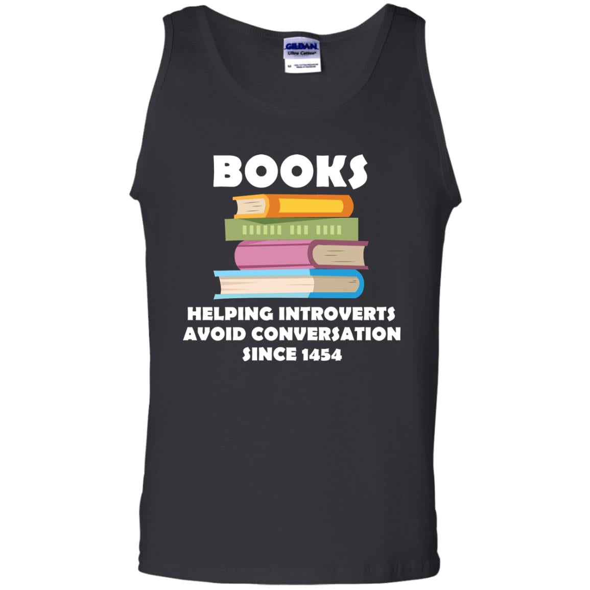 Books Helping Introverts Avoid Conversation Since 1454 Shirt Black