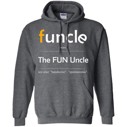 Uncle T-shirt Handsome Spontaneous Best Funny Uncle Dark Heather