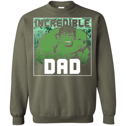 Daddy T-shirt Incredable Dad Military Green