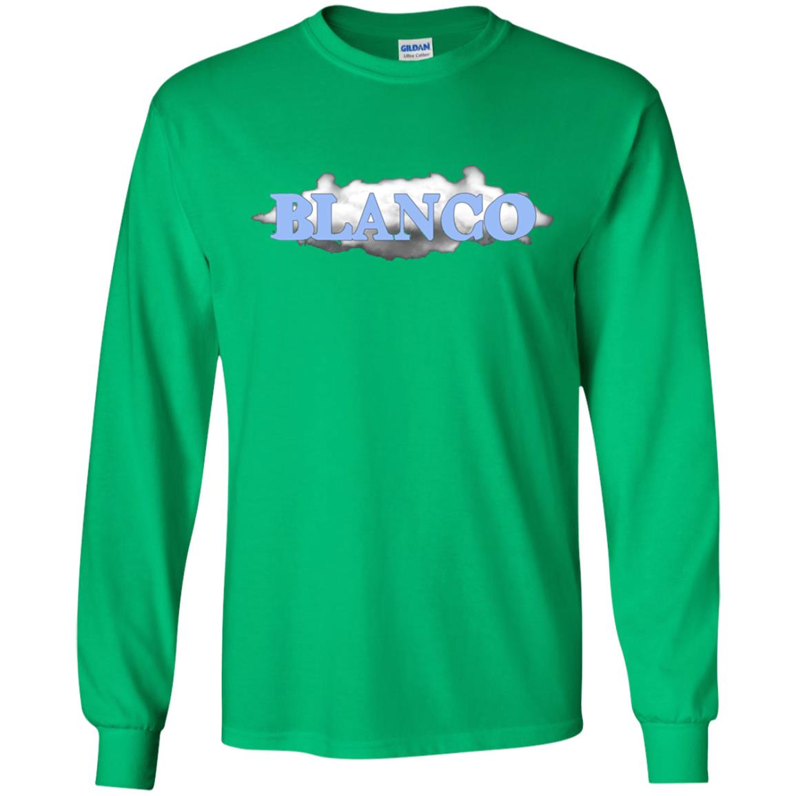 Blanco White Cloud T-shirt Irish Green