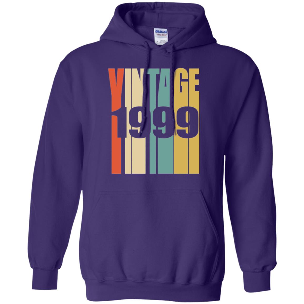 Brithday T-shirt Retro Vintage 1999 Purple