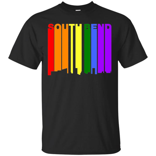 Lgbt T-shirt South Bend Indiana Black