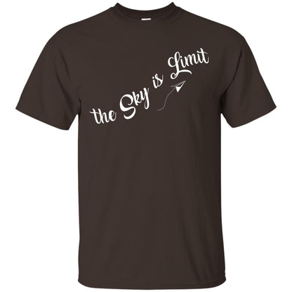The Sky Is Limit T-shirt Dark Chocolate