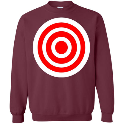Funny Practice Bulls Eye Board Game Target T-shirt Maroon