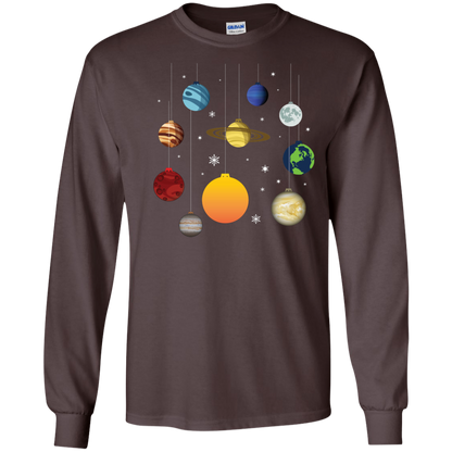 Christmas T-shirt Joy To Universe Christmas Dark Chocolate
