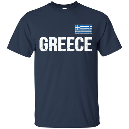 Greece T-shirt Greek Flag Navy