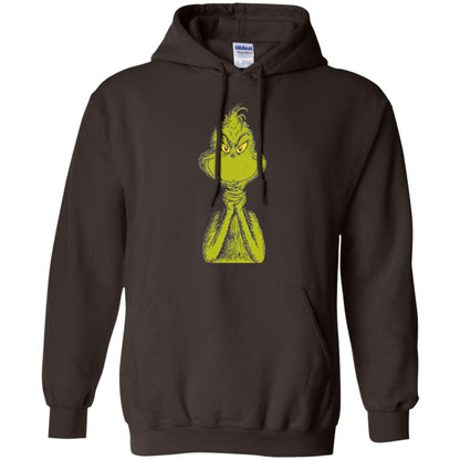 Dr. Seuss Classic Sly Grinch T-shirt Dark Chocolate