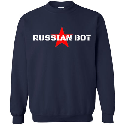 Political T-shirt Russian Bot Star T-shirt Navy