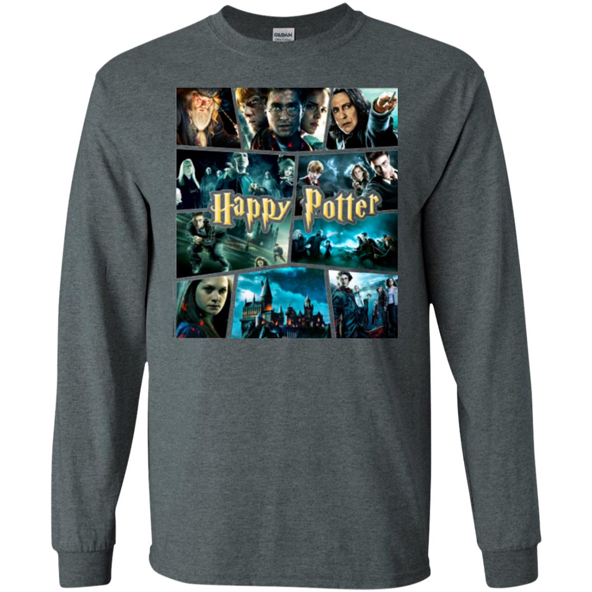 Harry Potter Characters T-shirtG240 Gildan LS Ultra Cotton T-Shirt