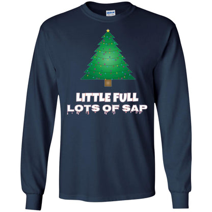 Christmas T-shirt Little Full Lots Of Sap Navy