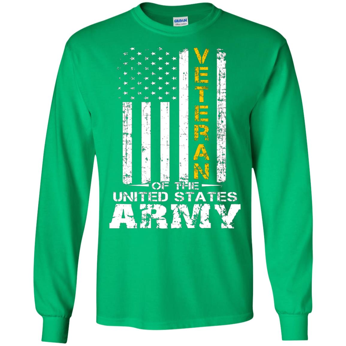 Veteran Of United States Us Army Premium Shirt Irish Green