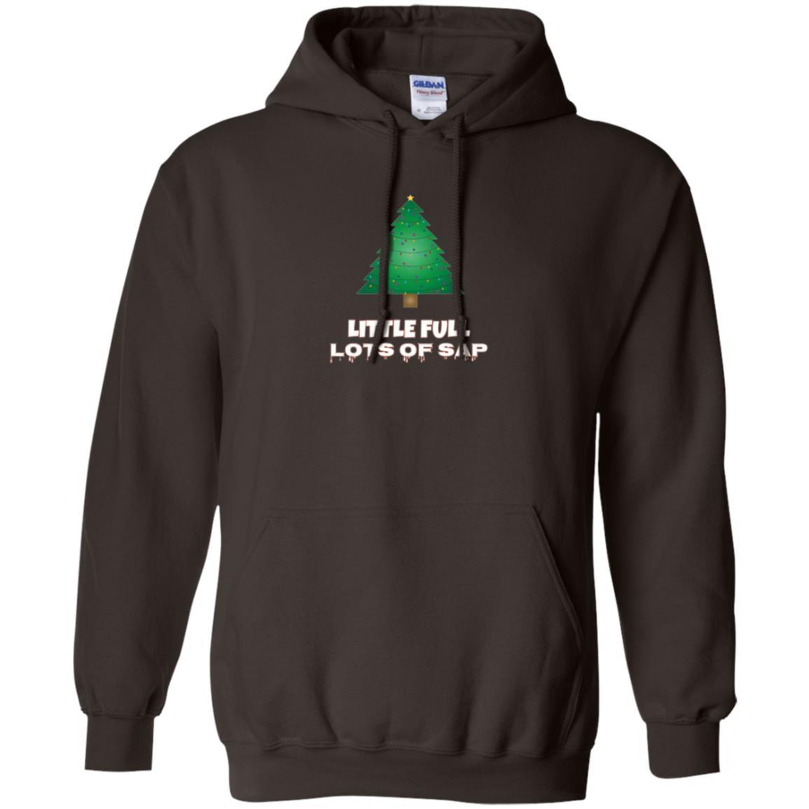 Christmas T-shirt Little Full Lots Of Sap Dark Chocolate