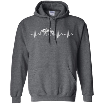 Photographer T Shirt Heartbeat Photography Dark Heather
