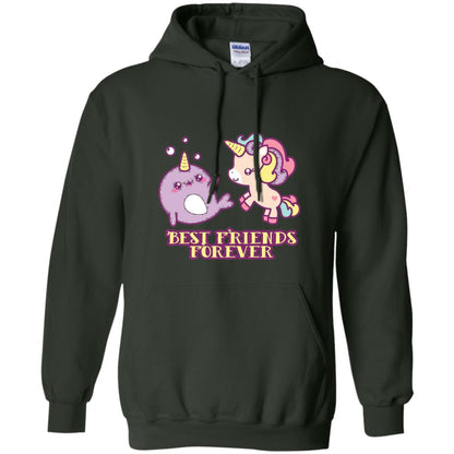 Cute Kawaii T-shirt Bff Best Friends Forever Forest Green