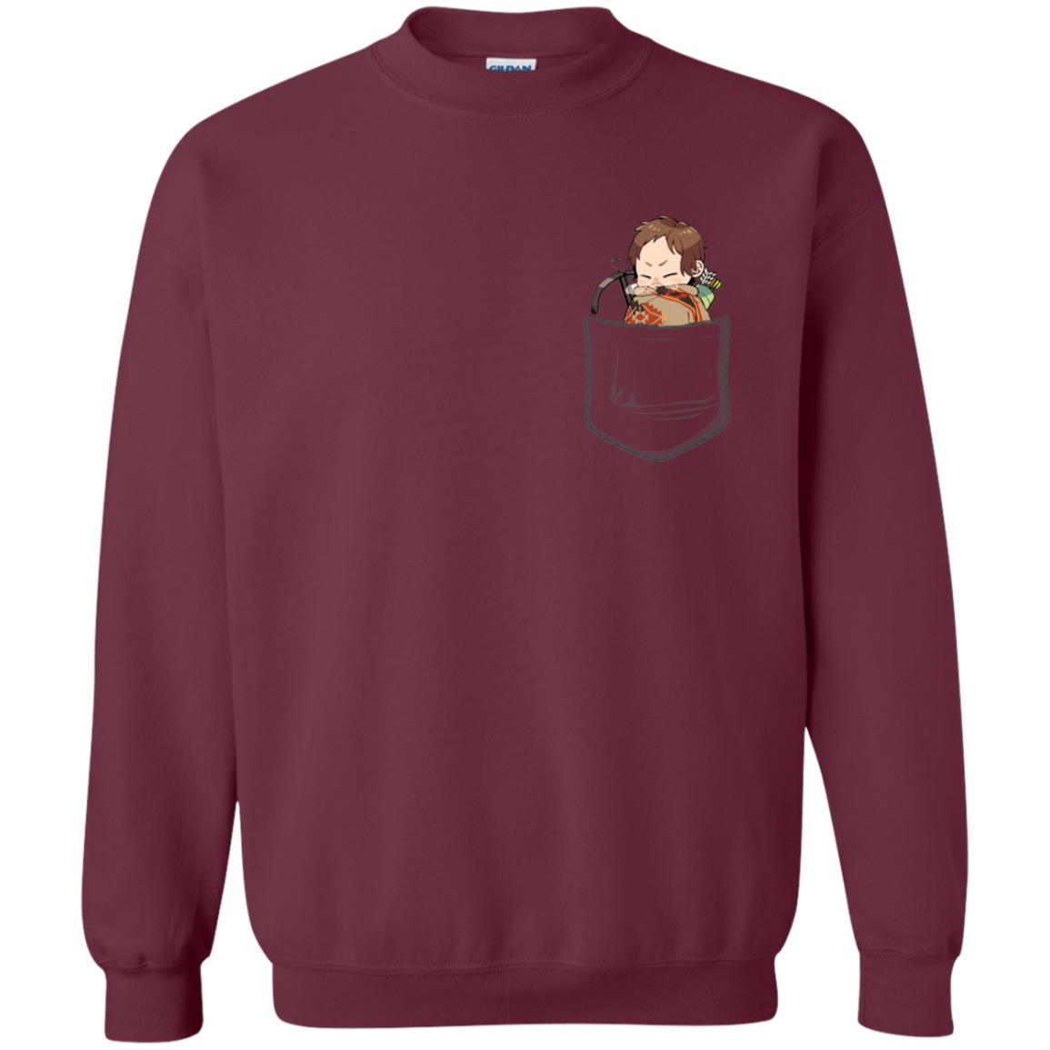 Daryl In Pocket Shirt Maroon