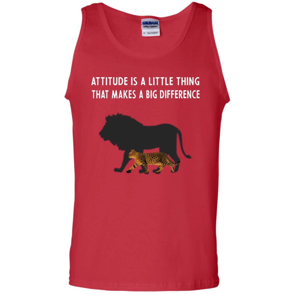 Attitude Is Little Thing That Make A Big Difference Best Quote Shirt Red
