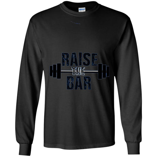 Workout Gym T-shirtraise The Bar Black