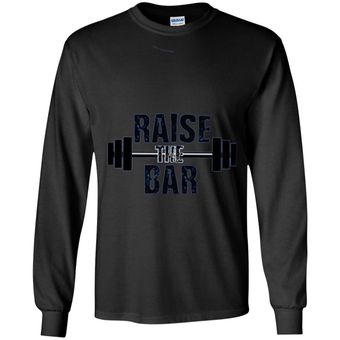 Workout Gym T-shirtraise The Bar