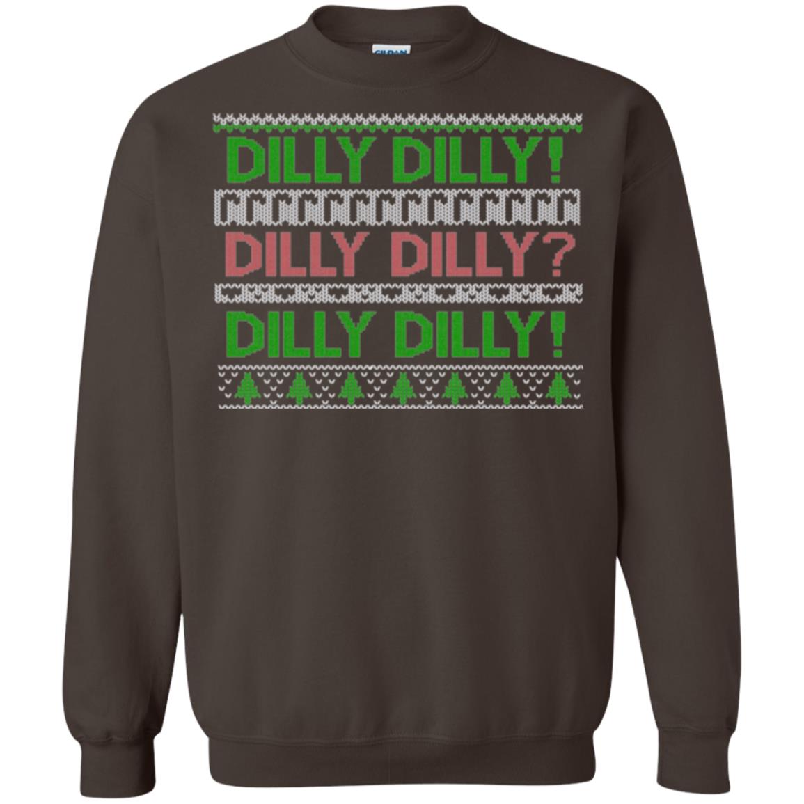 Christmas T-shirt Dilly Dilly Dark Chocolate