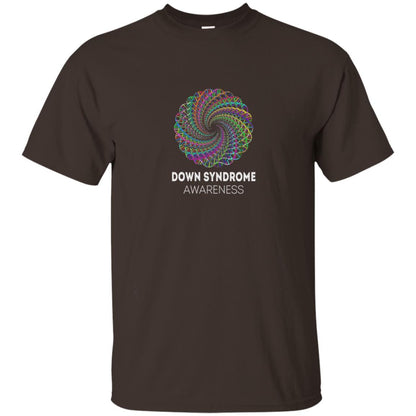 Down Syndrome Awareness Shirt Dark Chocolate