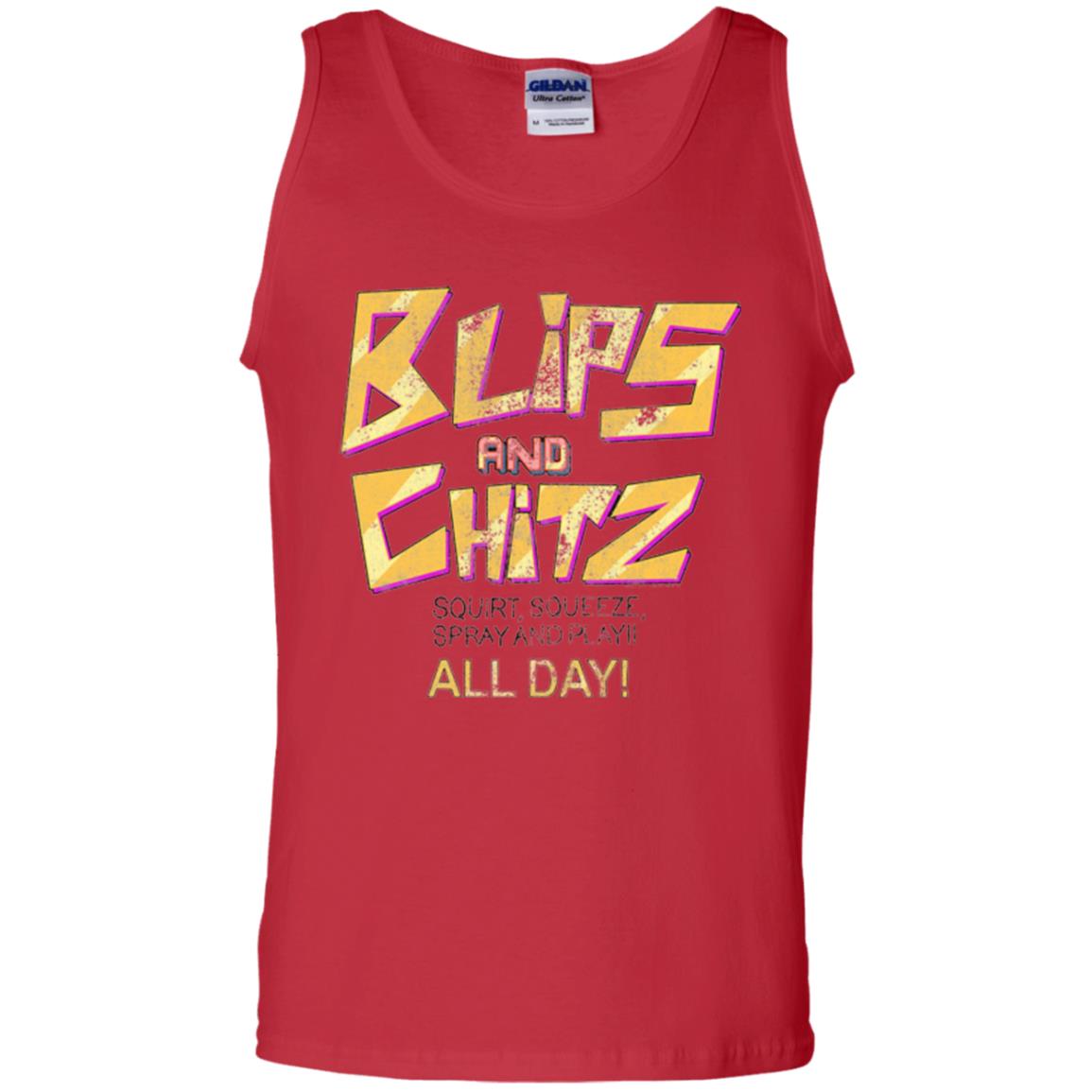 Cartoon T-shirt Vintage Blips And Chitz Red