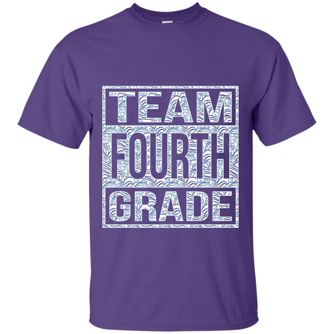 Team 4th Grade Shirt Purple