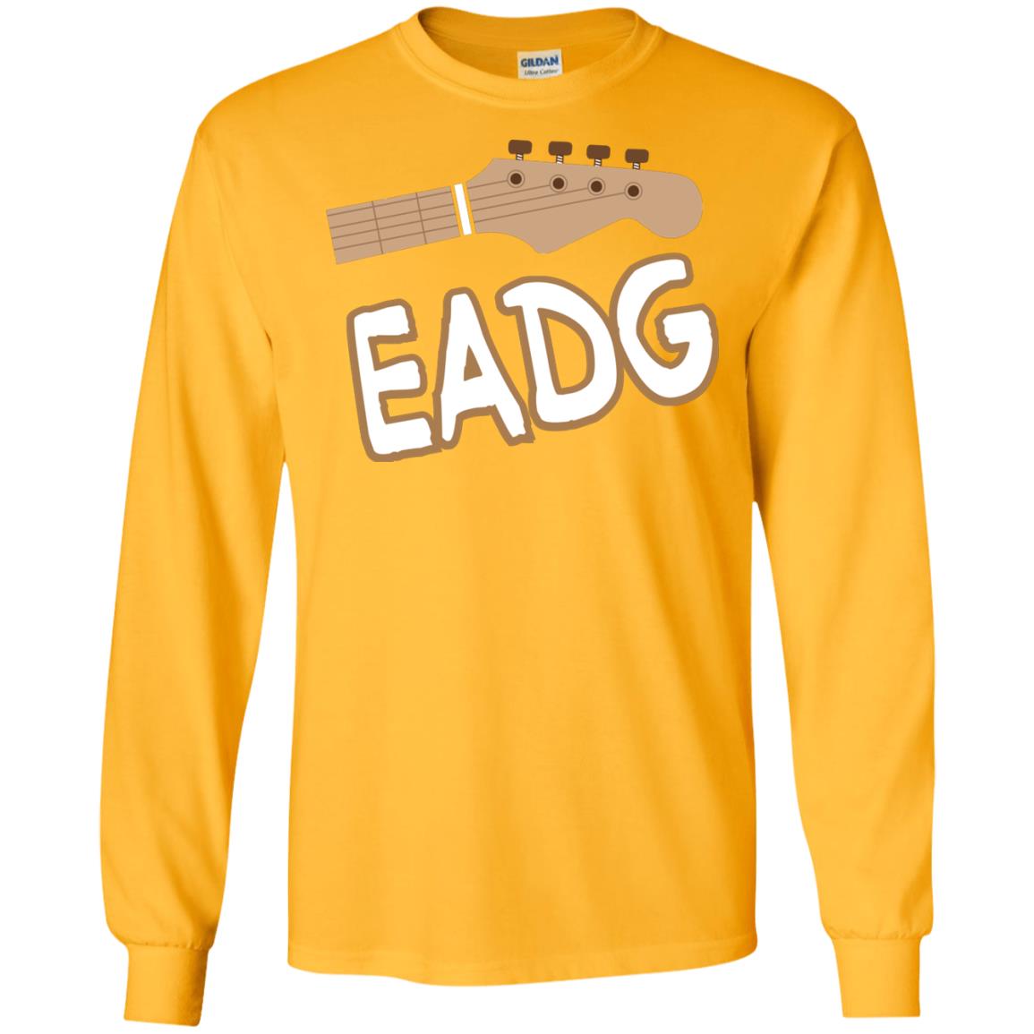 Eadg Bass Tuning Lover Shirt Gold