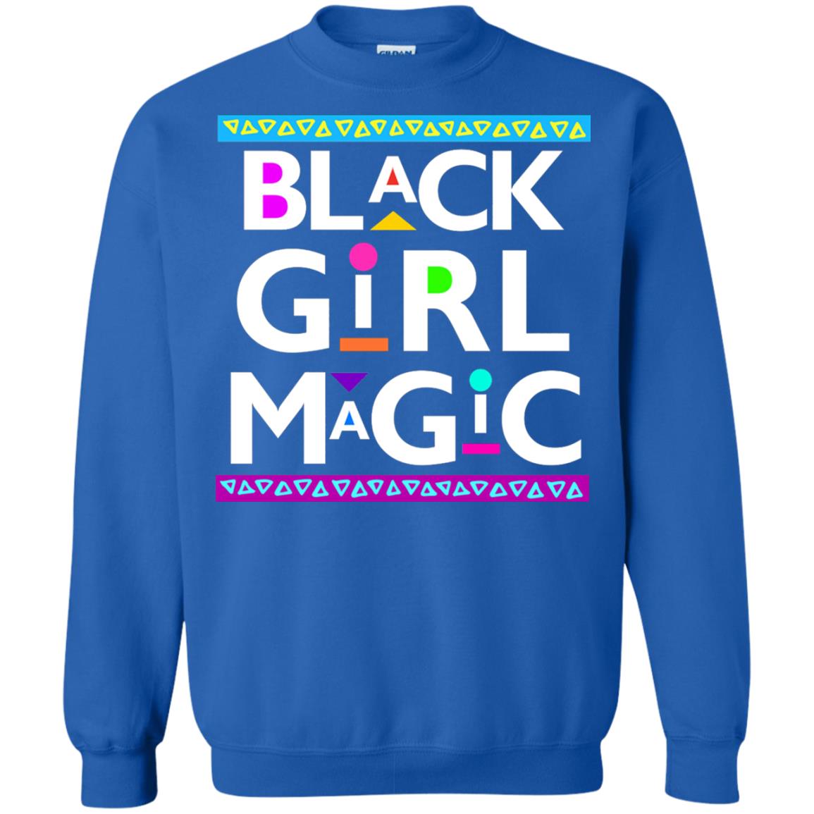 Black Girl Magic T-shirt Women_s Black History Royal
