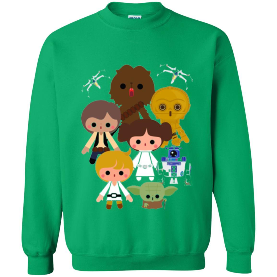 Film T-shirt Cute Kawaii Style Heroes Graphic Irish Green