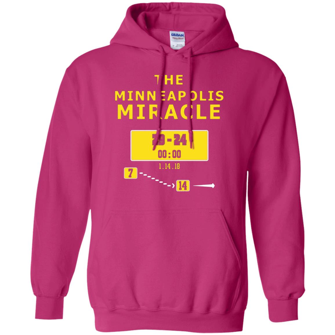 Football Lover T-shirt The Minneapolis Miracle Heliconia