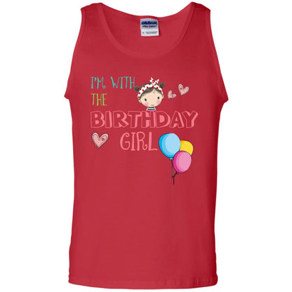 I'm With The Birthday Girl Shirt Red