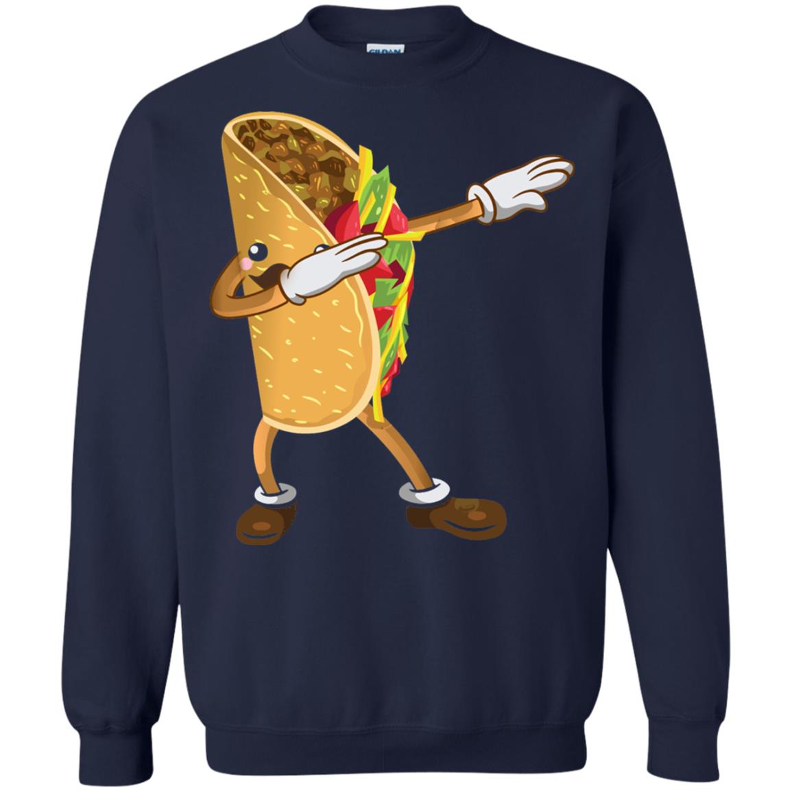 Dabbing Taco Shirt Funny Cinco De Mayo 2018 Navy