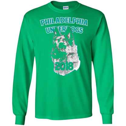 Dog Lover T-shirt Philadelphia Underdogs Celebration 2018 T-shirt Irish Green