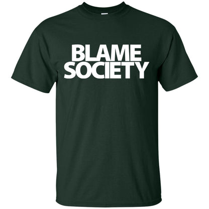 Mens Blame Society Urban Hip Hop T-shirt Forest