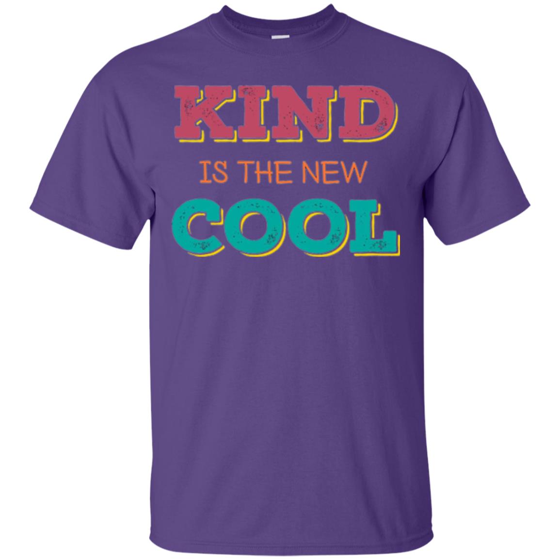 Anti Bullying T-shirt Kind Is The New Cool Purple