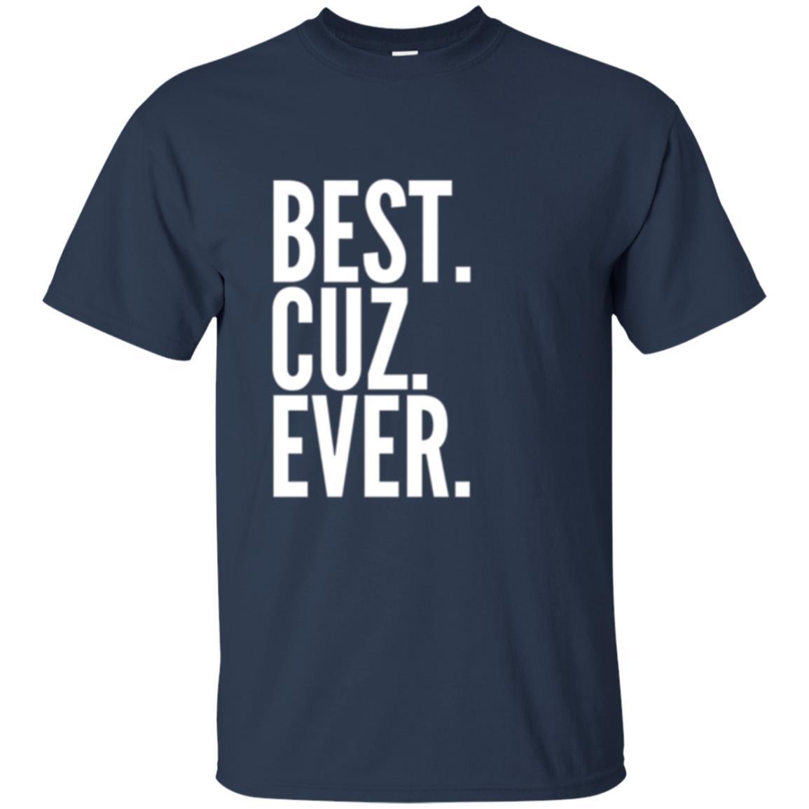 Family T-shirt Best Cuz Ever Navy