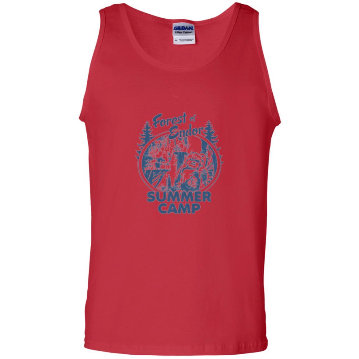Film T-shirt Wicket Ewoks Endor Forest Summer Camp Red