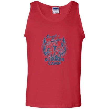 Film T-shirt Wicket Ewoks Endor Forest Summer Camp Red