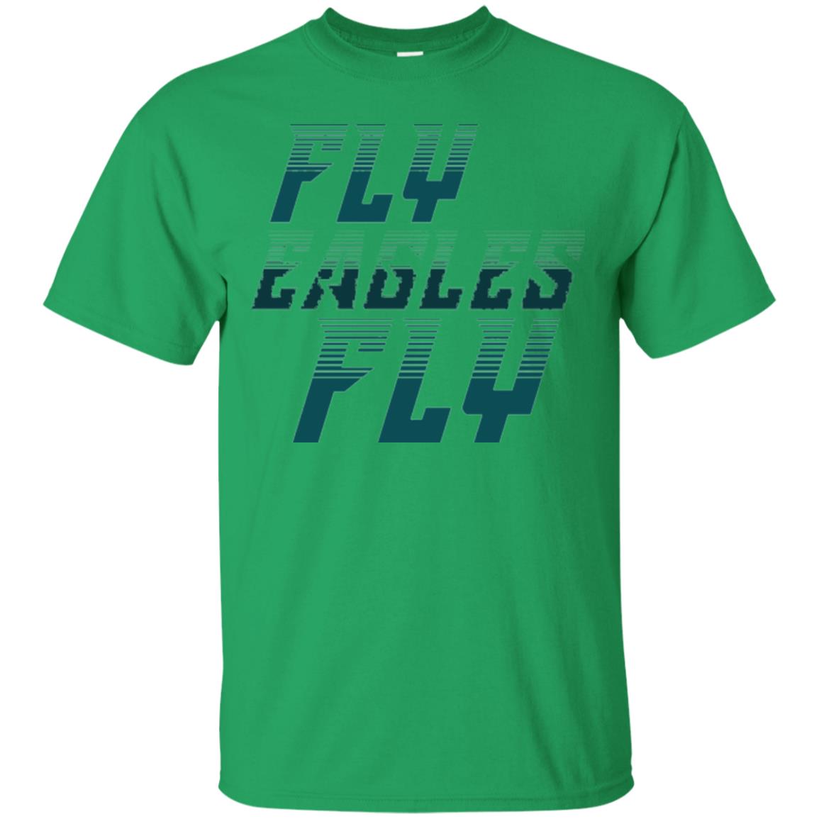 Football Lover T-shirt Fly Eagles Fly Irish Green
