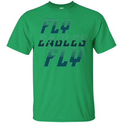 Football Lover T-shirt Fly Eagles Fly Irish Green