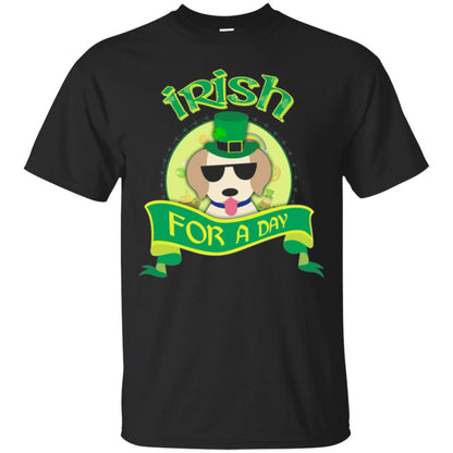 Saint Patrick_s Day 2018 T-shirt Amazing I_m Irish Labrador Black