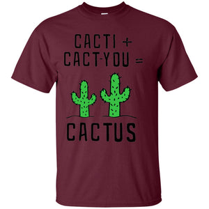 Funny Cactus Shirt Cact I Cact You