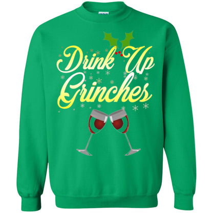 Christmas T-shirt Drink Up Grinches Irish Green