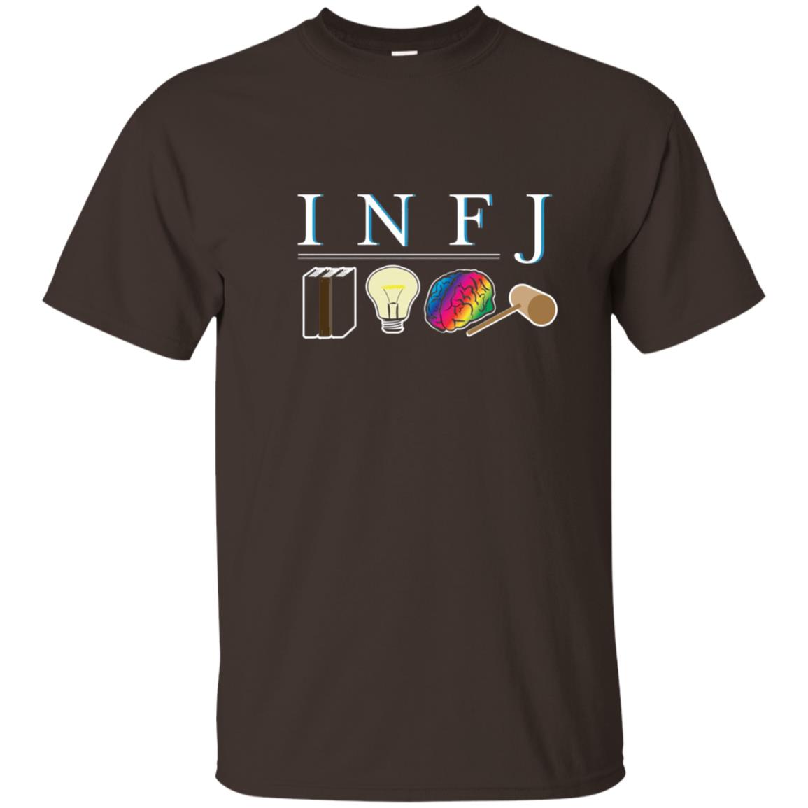 Infj Personality T-shirt Dark Chocolate