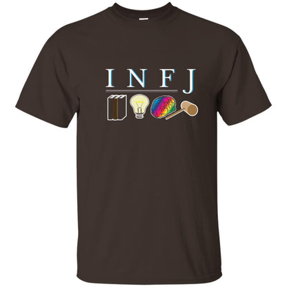 Infj Personality T-shirt Dark Chocolate